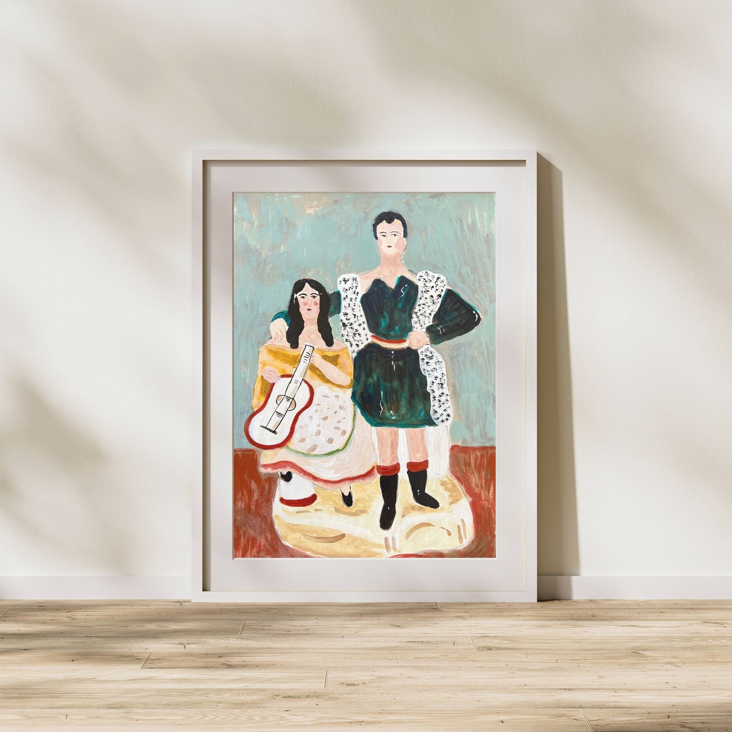 Staffordshire Spanish Couple – Fine Art Giclée Print