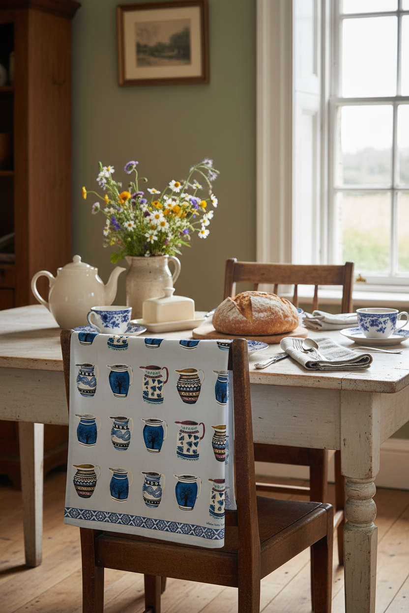 Mochaware Jugs Tea Towel | Melanie Lewis Home - BACK IN STOCK!!