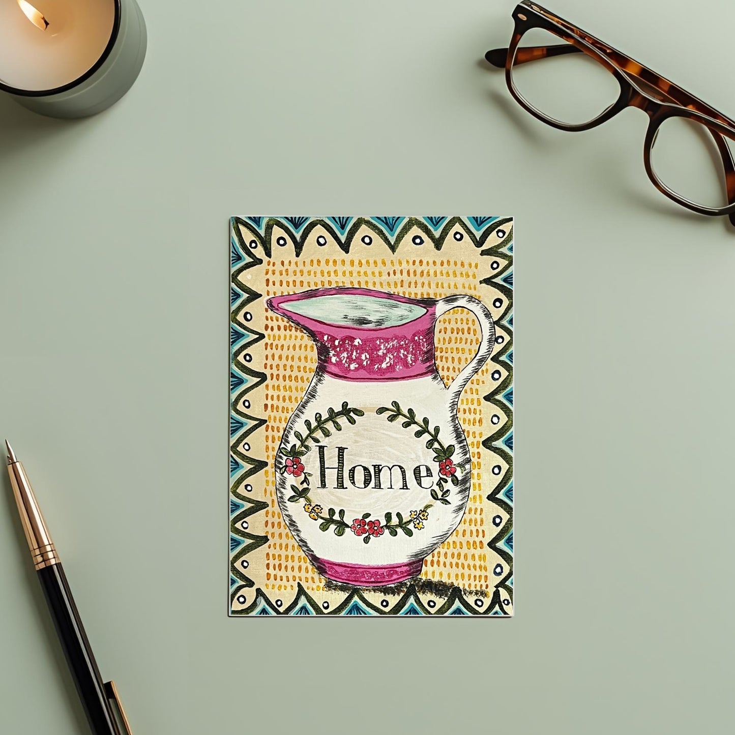 Home Greetings Card - Blank Inside