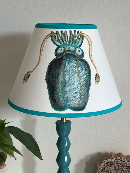 Squid Hand Painted Lampshade