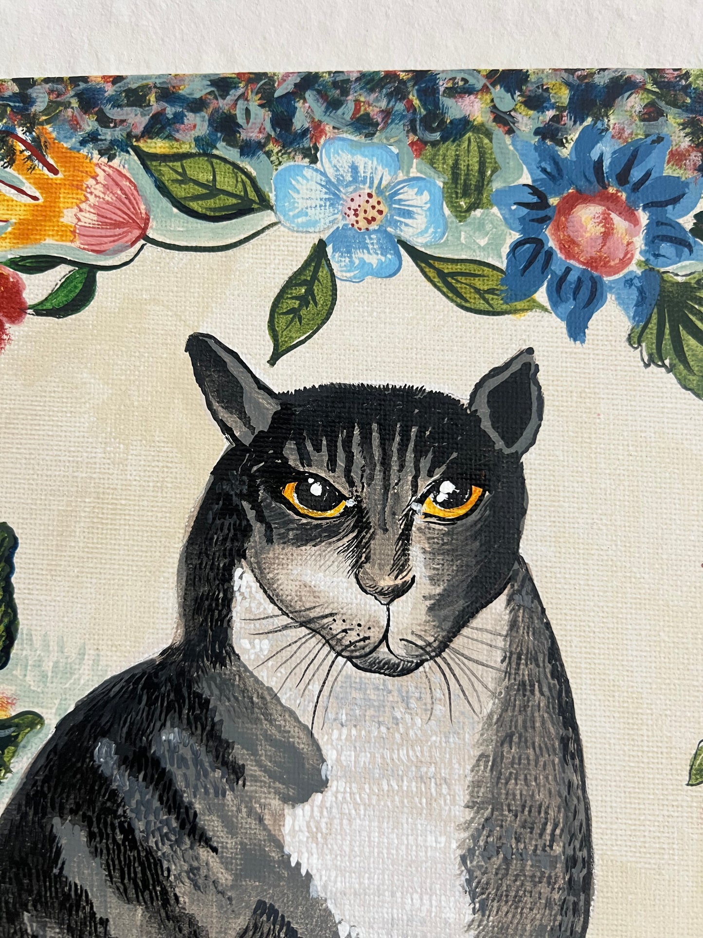 Original Painting - "Guardian of the Garden"