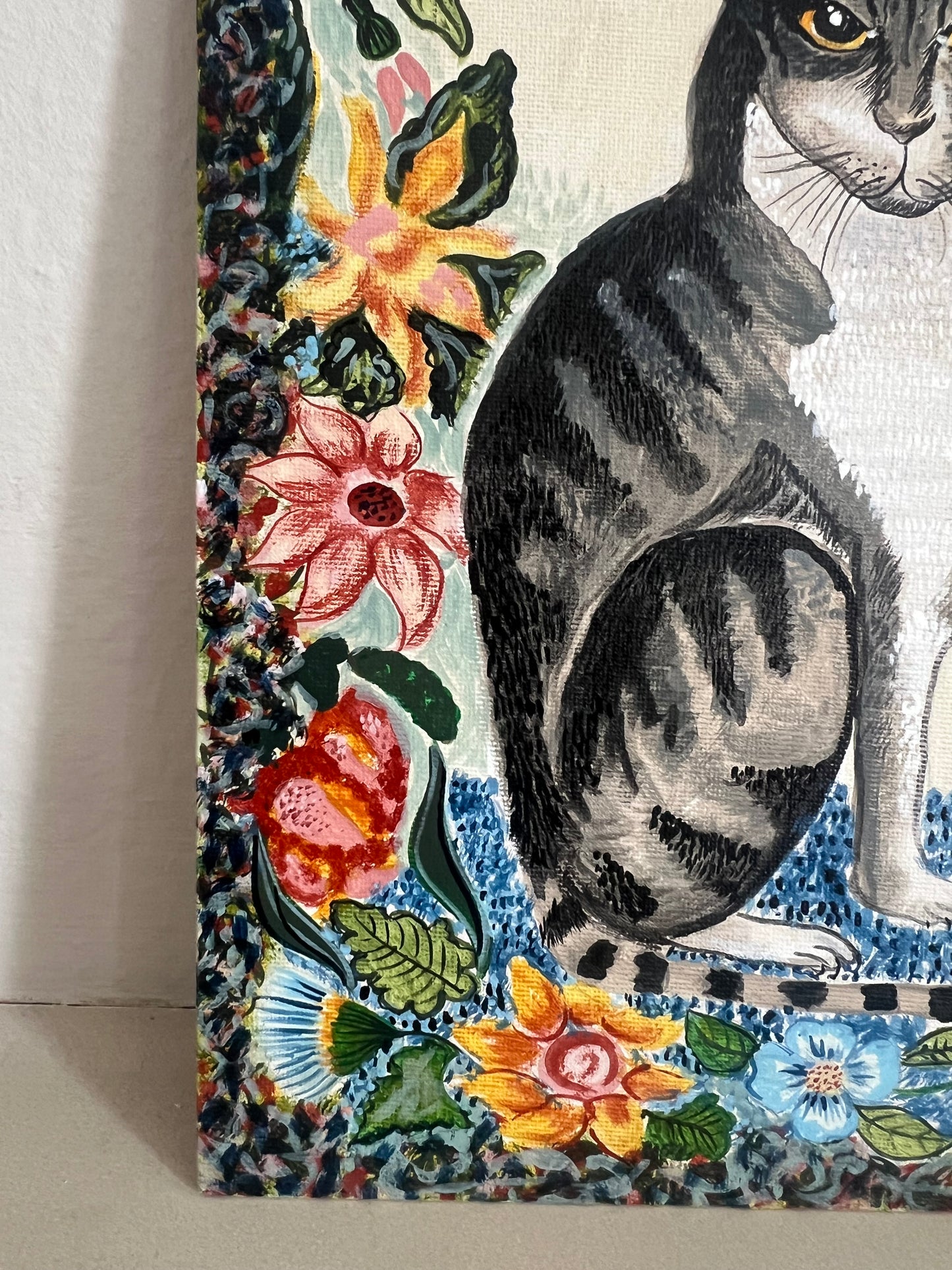 Original Painting - "Guardian of the Garden"