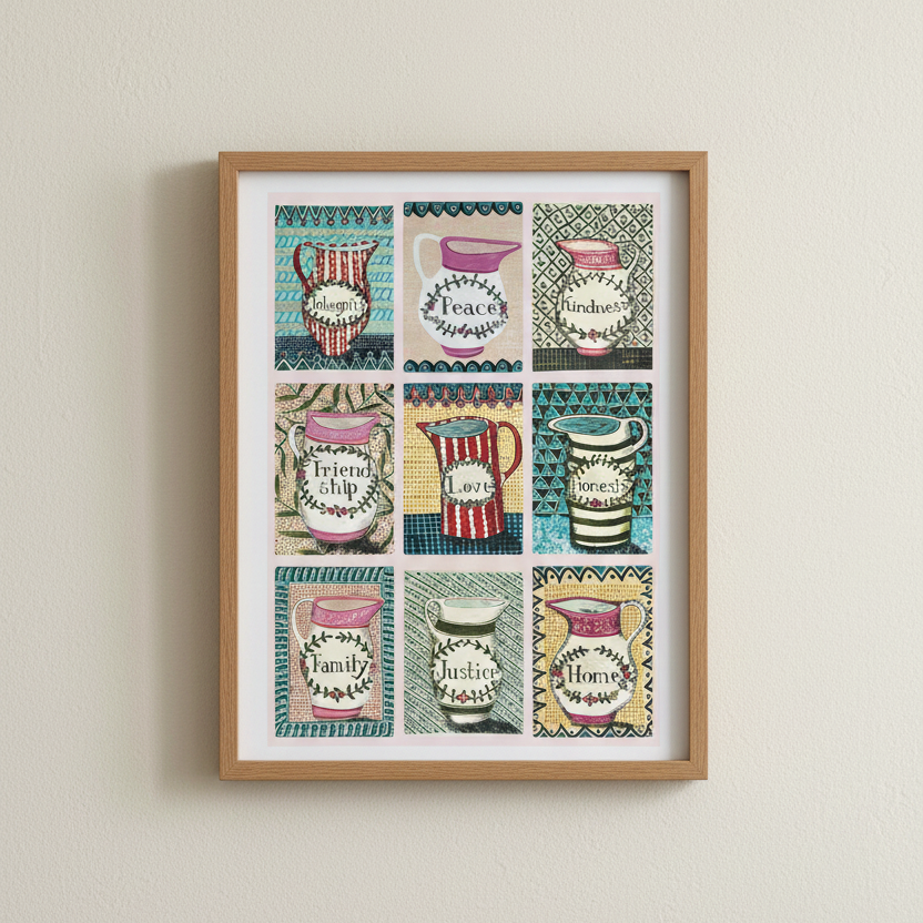 My Personal Values - Fine Art Giclee Print