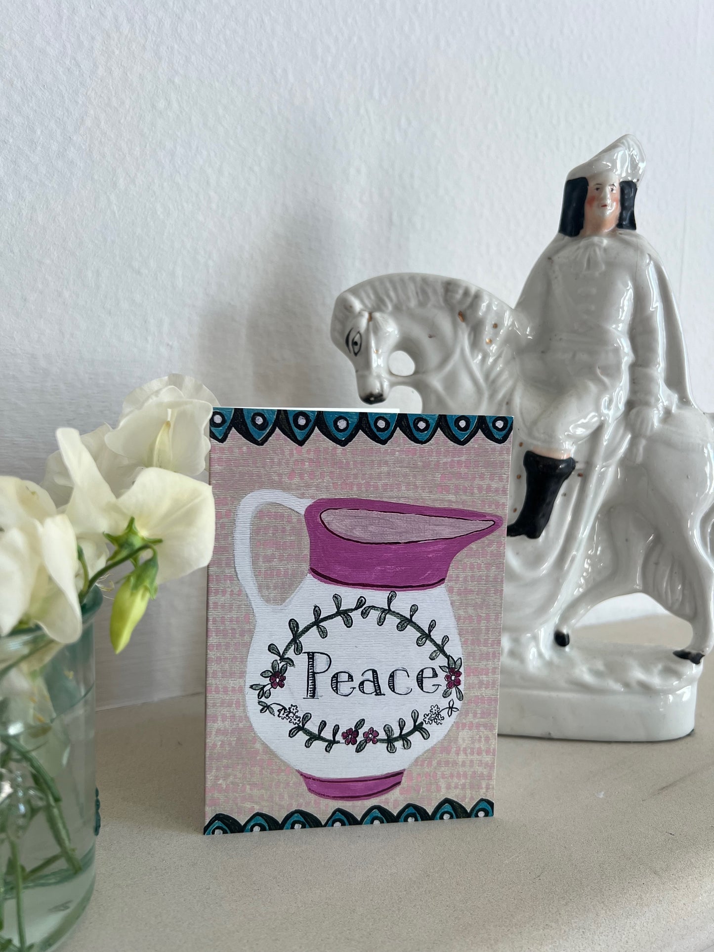 Peace Greetings Card - Blank Inside