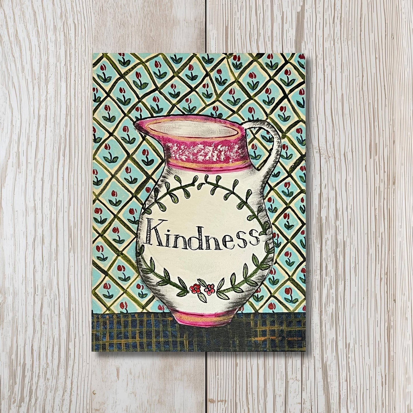 Kindness Greetings Card - Blank Inside