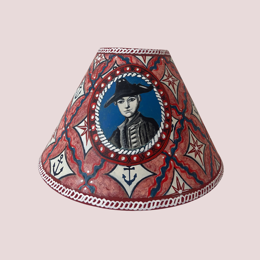 The Sea Captain Hand Painted Lampshade | The Painter's Studio Collection