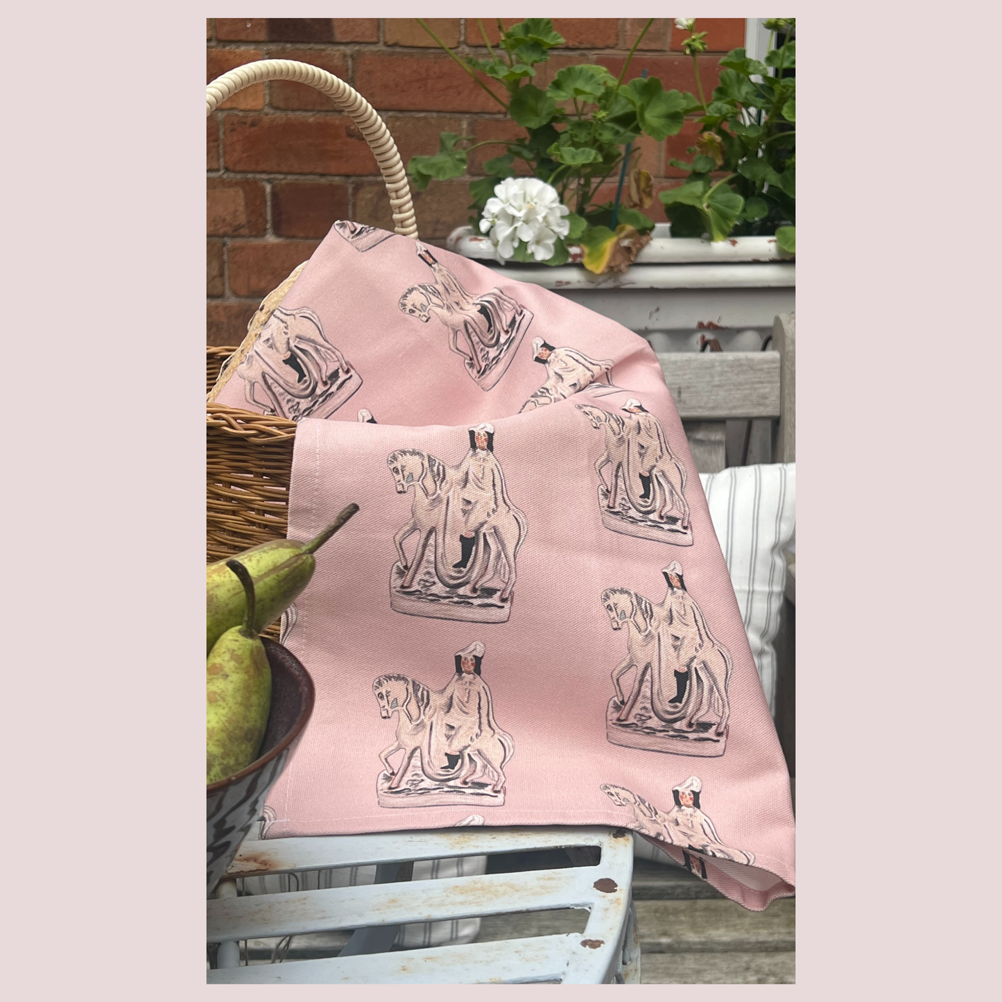 Staffordshire Horseman Tea Towel