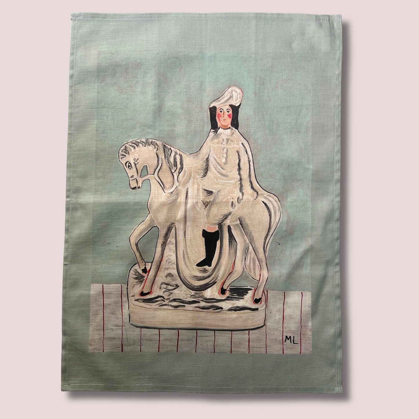Staffordshire Horseman Tea Towel