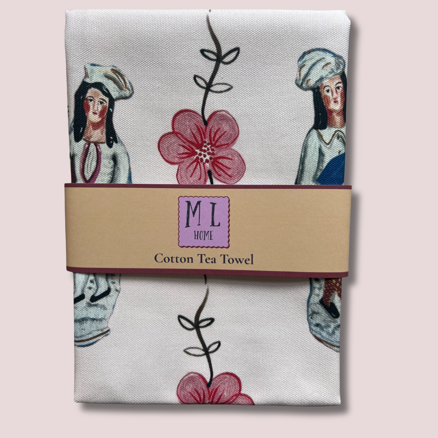 Staffordshire Couple Tea Towel