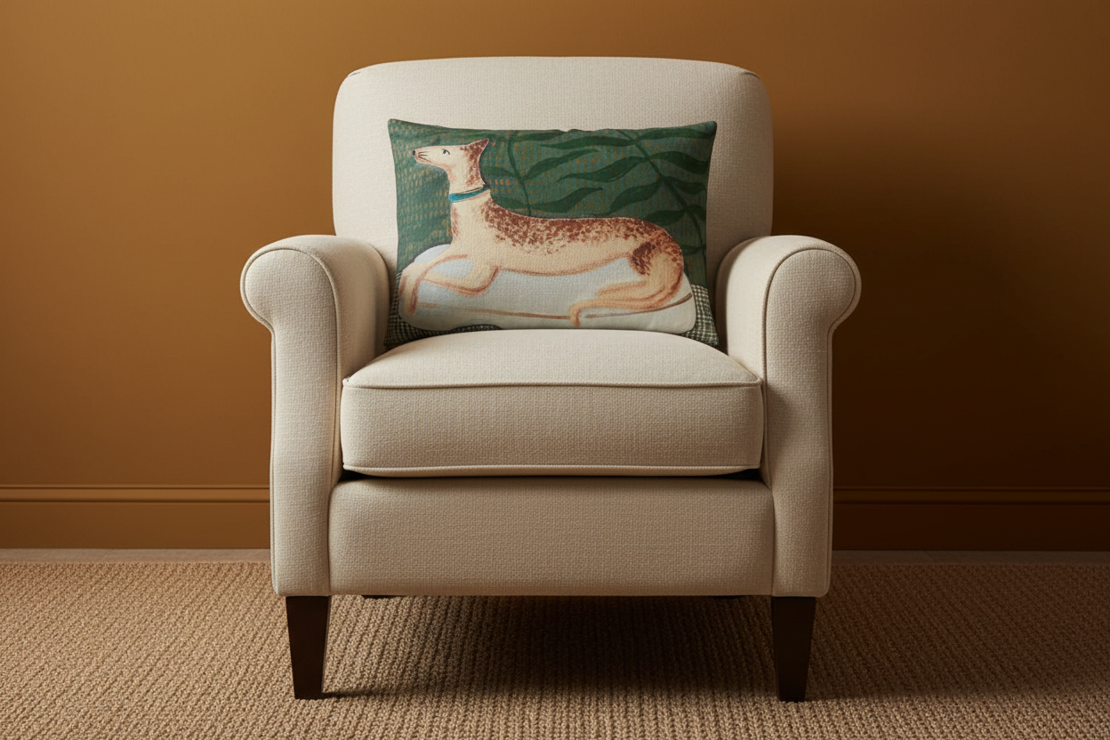 Greyhound Cushion