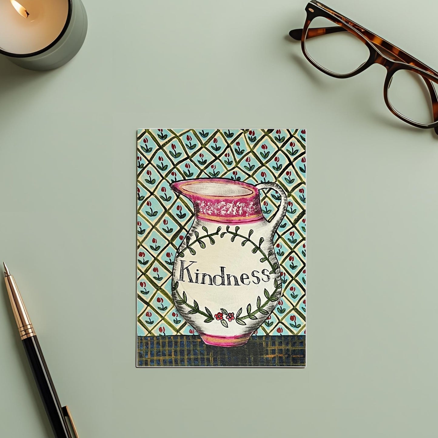 Kindness Greetings Card - Blank Inside