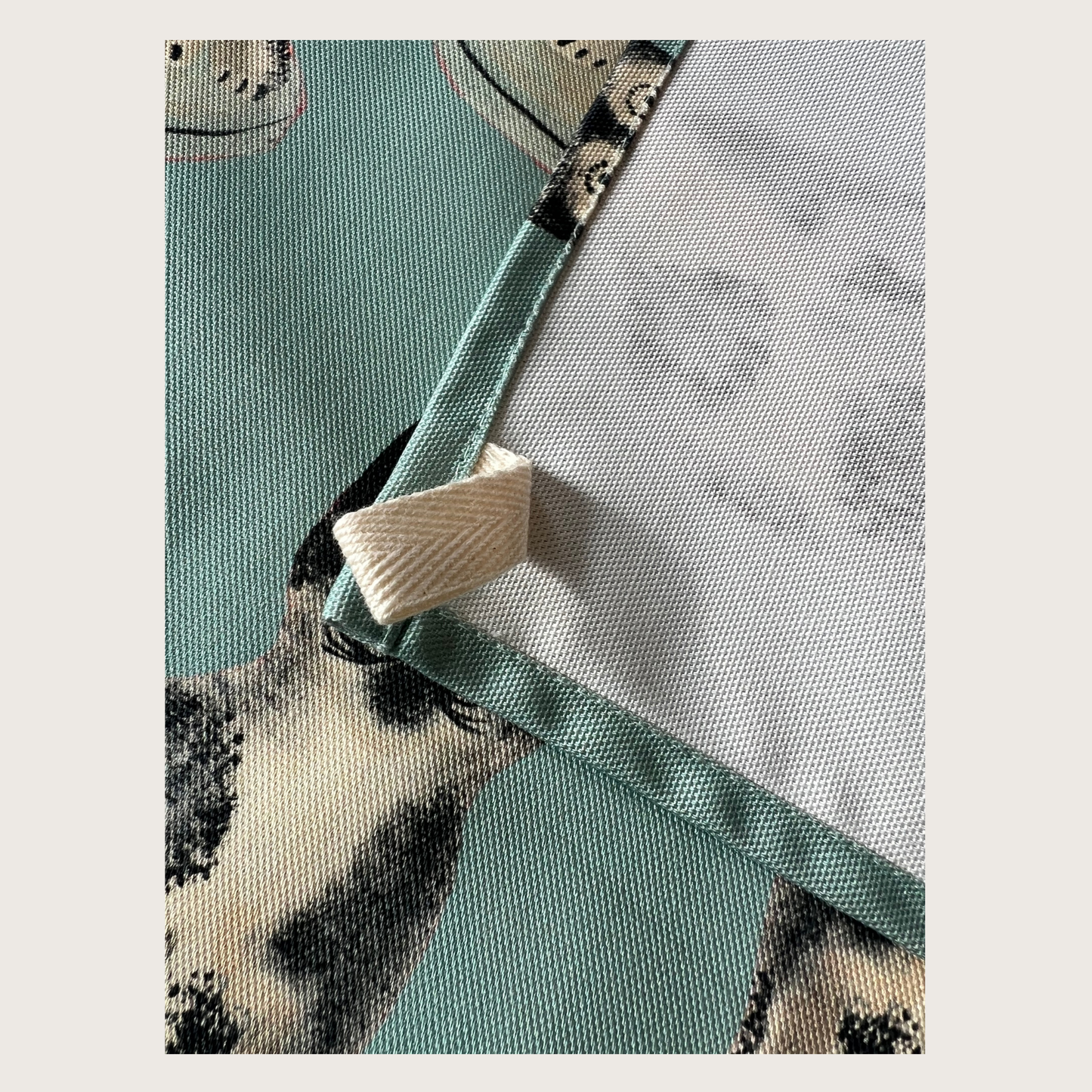 Staffordshire Cat Tea Towel | Melanie Lewis Home