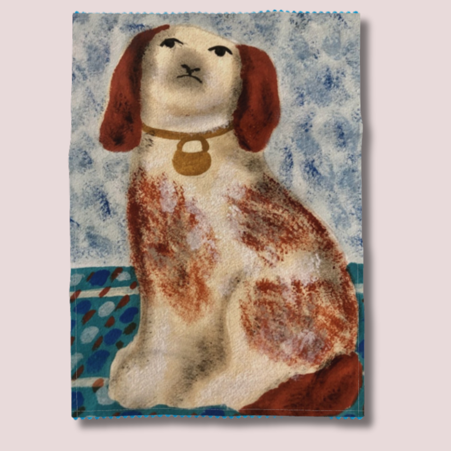 Staffordshire Wally Dog Tea Towel