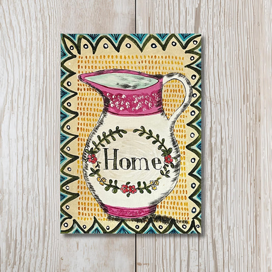 Home Greetings Card - Blank Inside