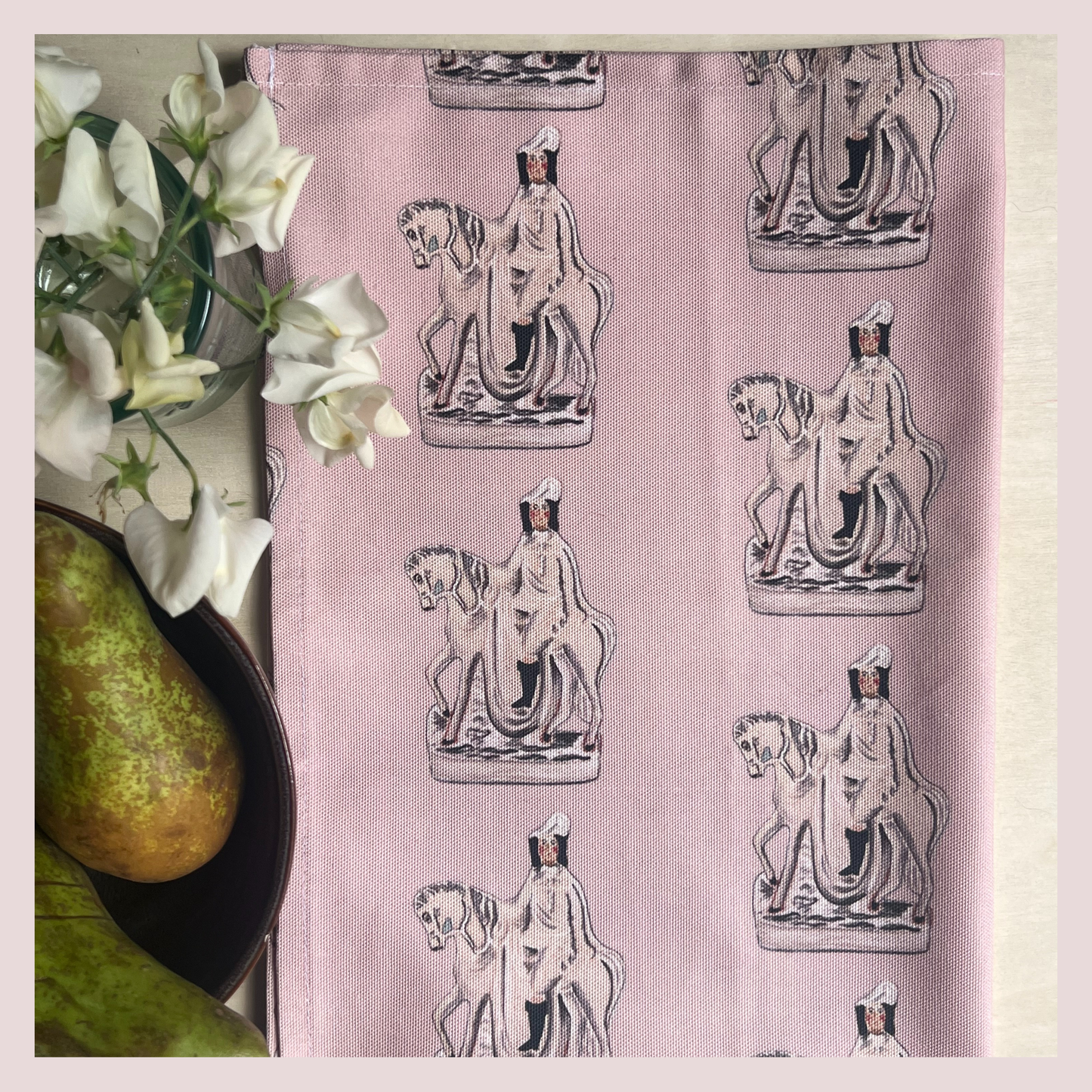 Staffordshire Horseman Tea Towel