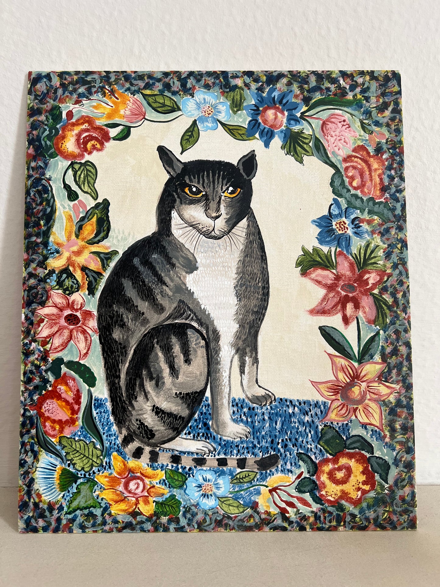 Original Painting - "Guardian of the Garden"