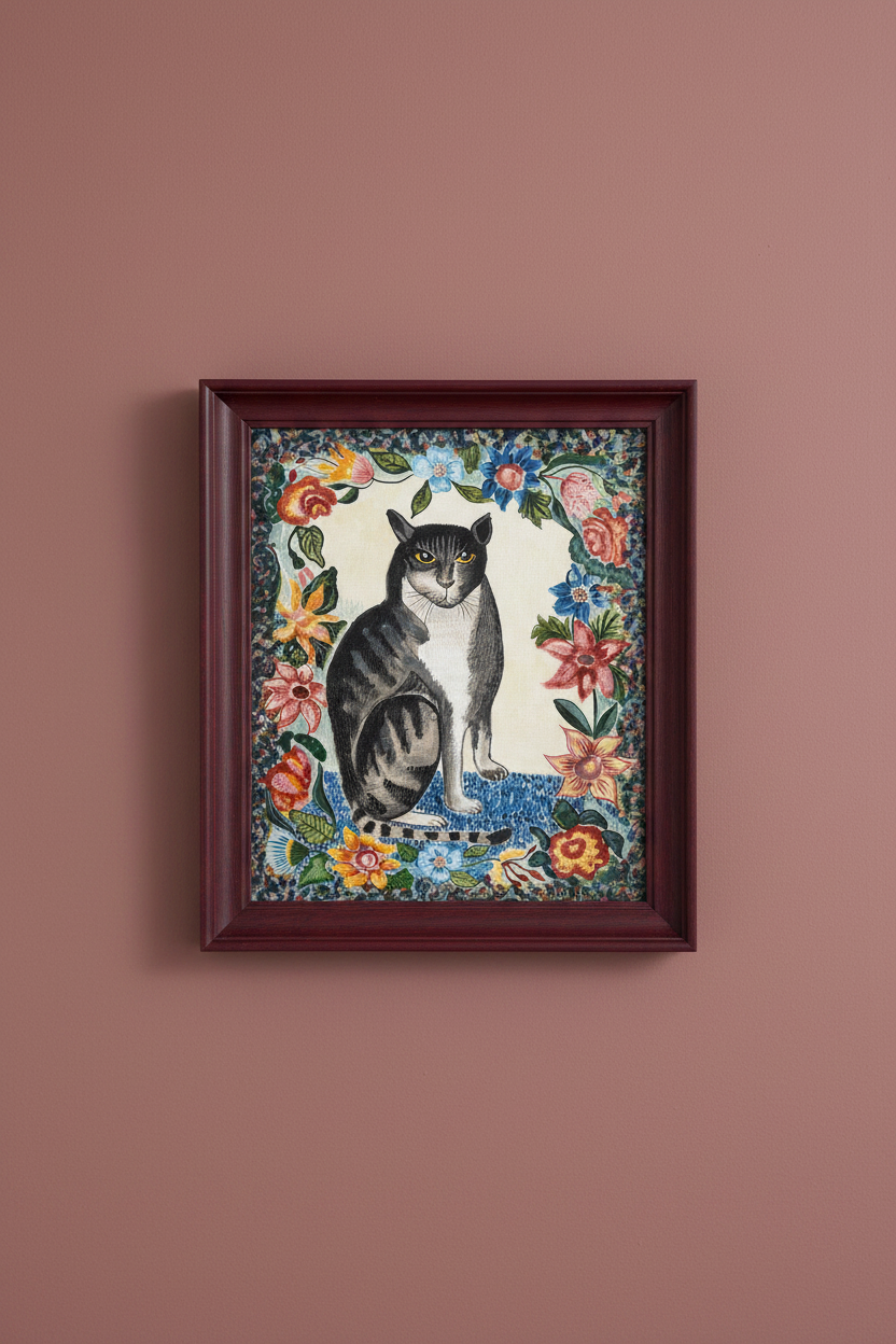 Original Painting - "Guardian of the Garden"