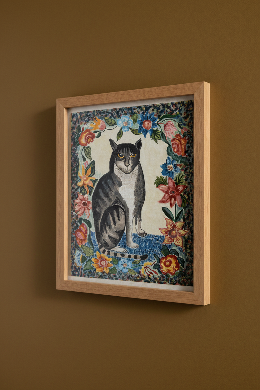 Original Painting - "Guardian of the Garden"