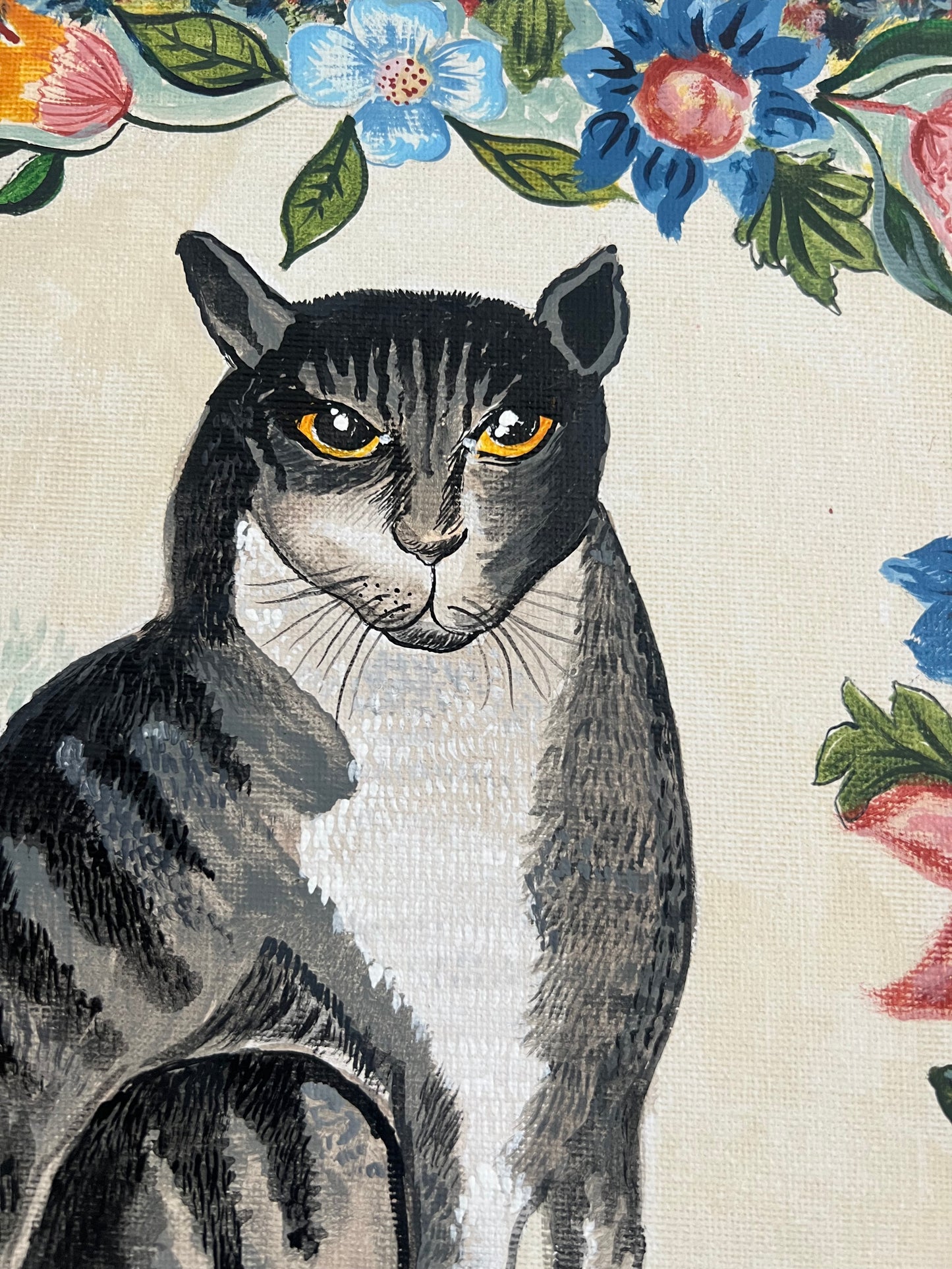 Original Painting - "Guardian of the Garden"