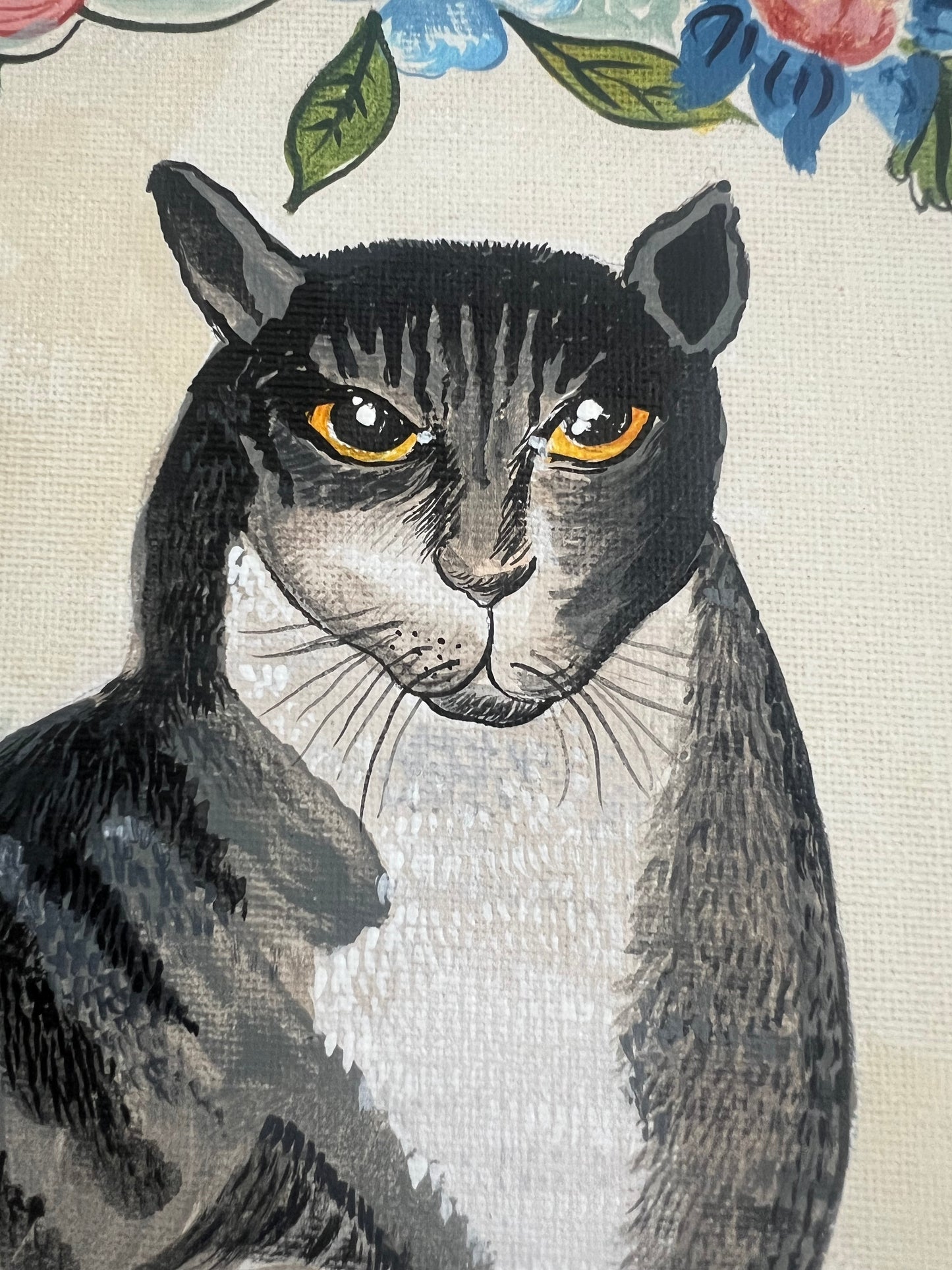 Original Painting - "Guardian of the Garden"