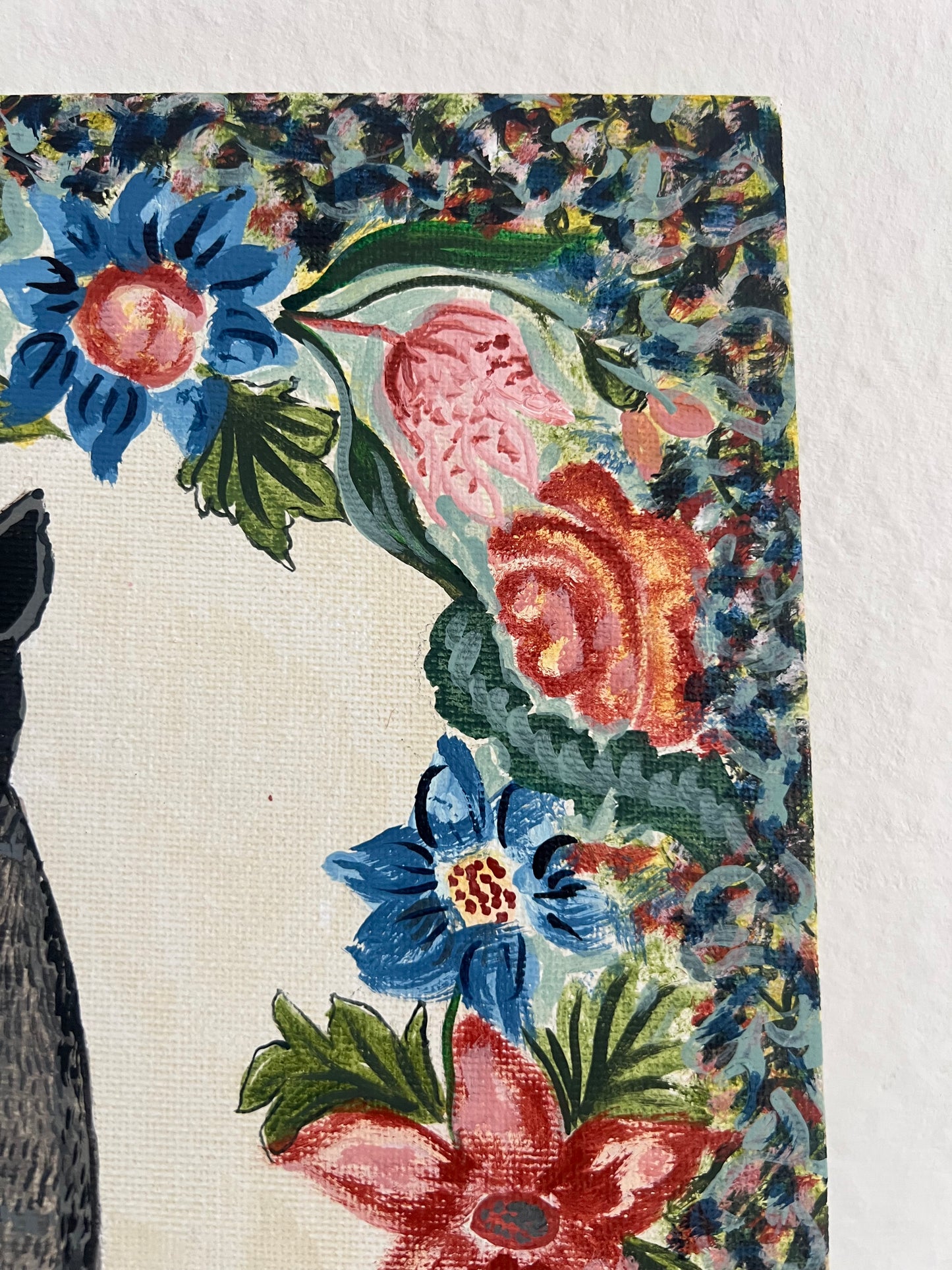 Original Painting - "Guardian of the Garden"