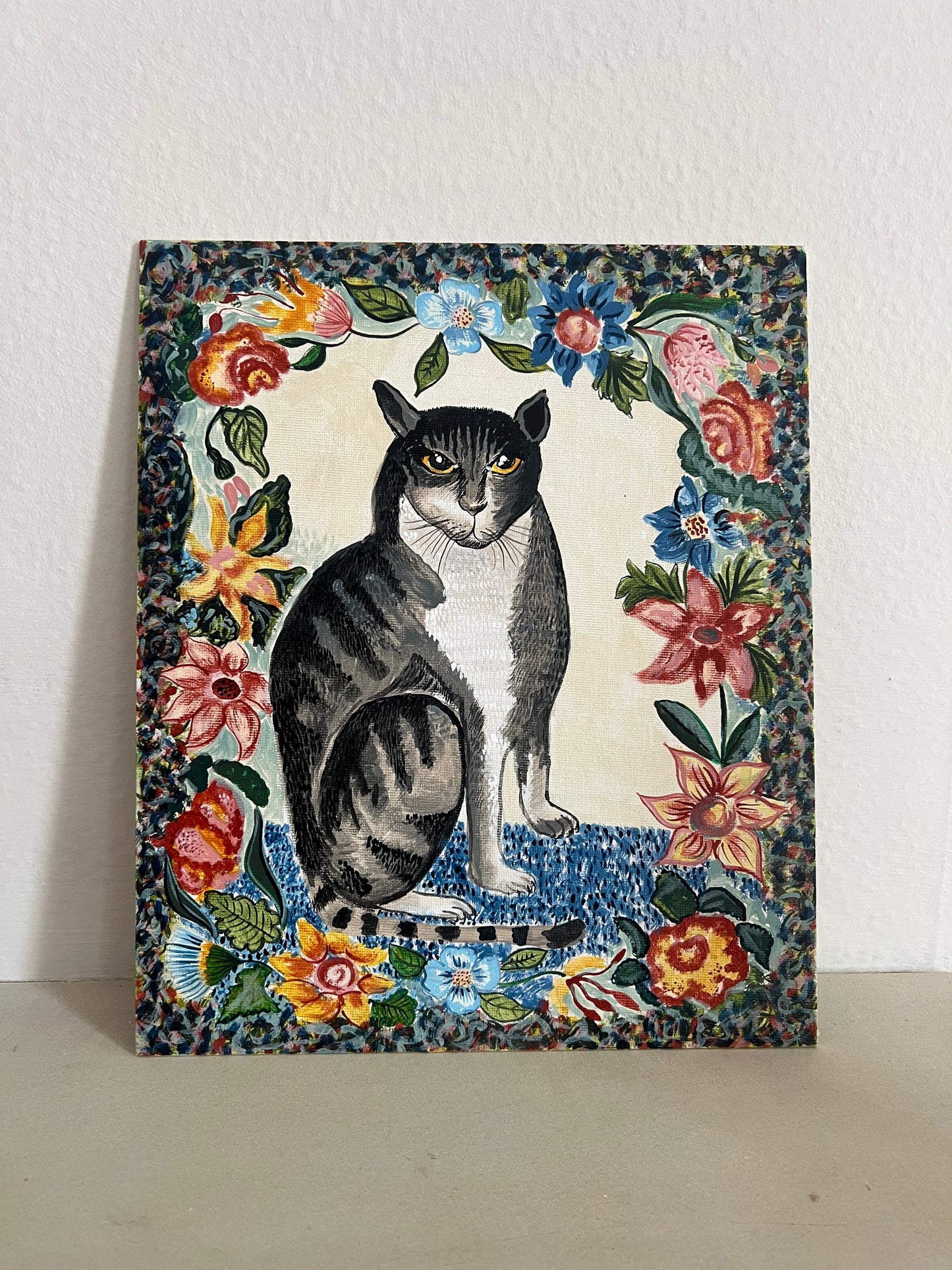 Original Painting - "Guardian of the Garden"