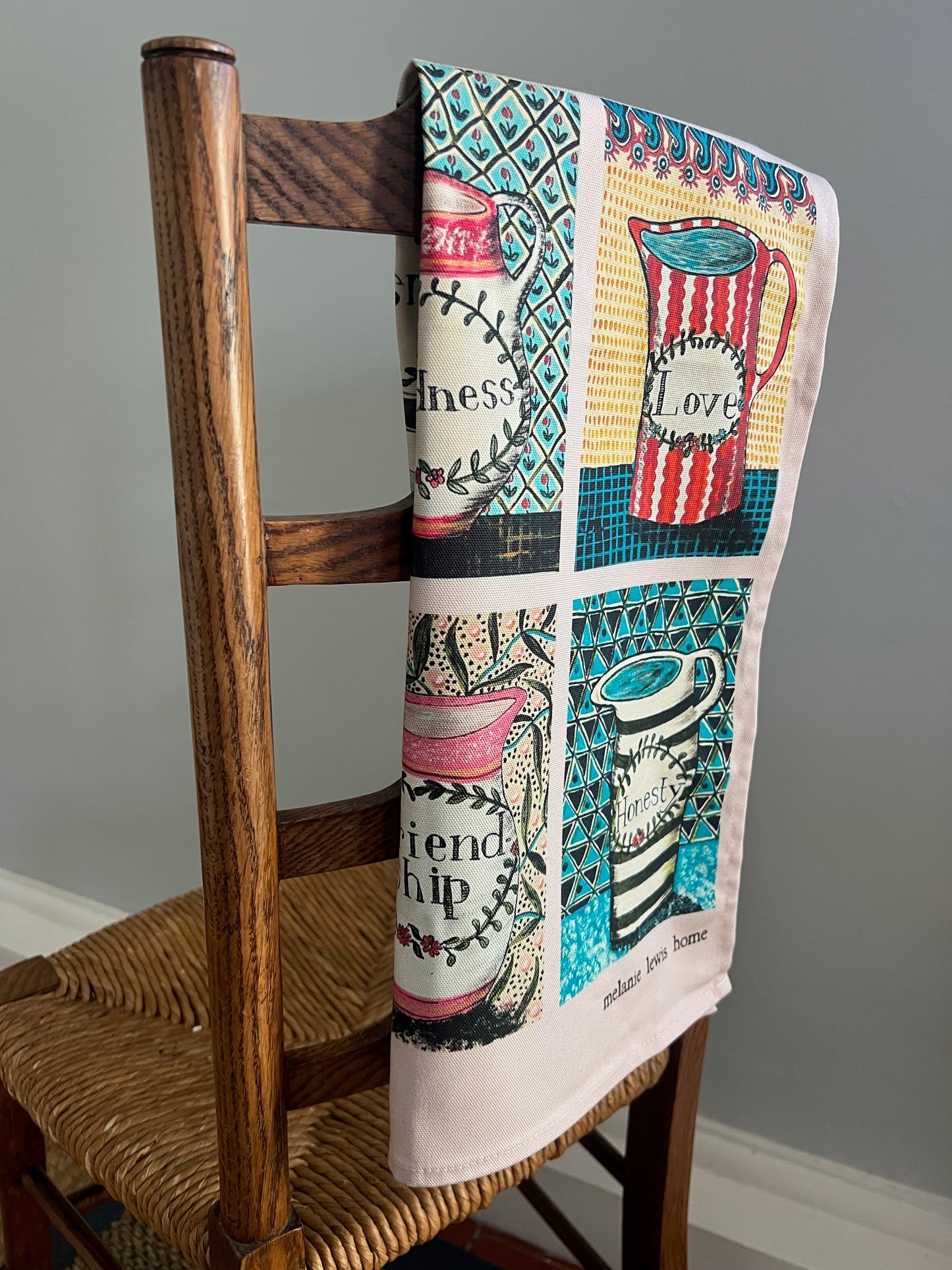 Personal Values Tea Towel