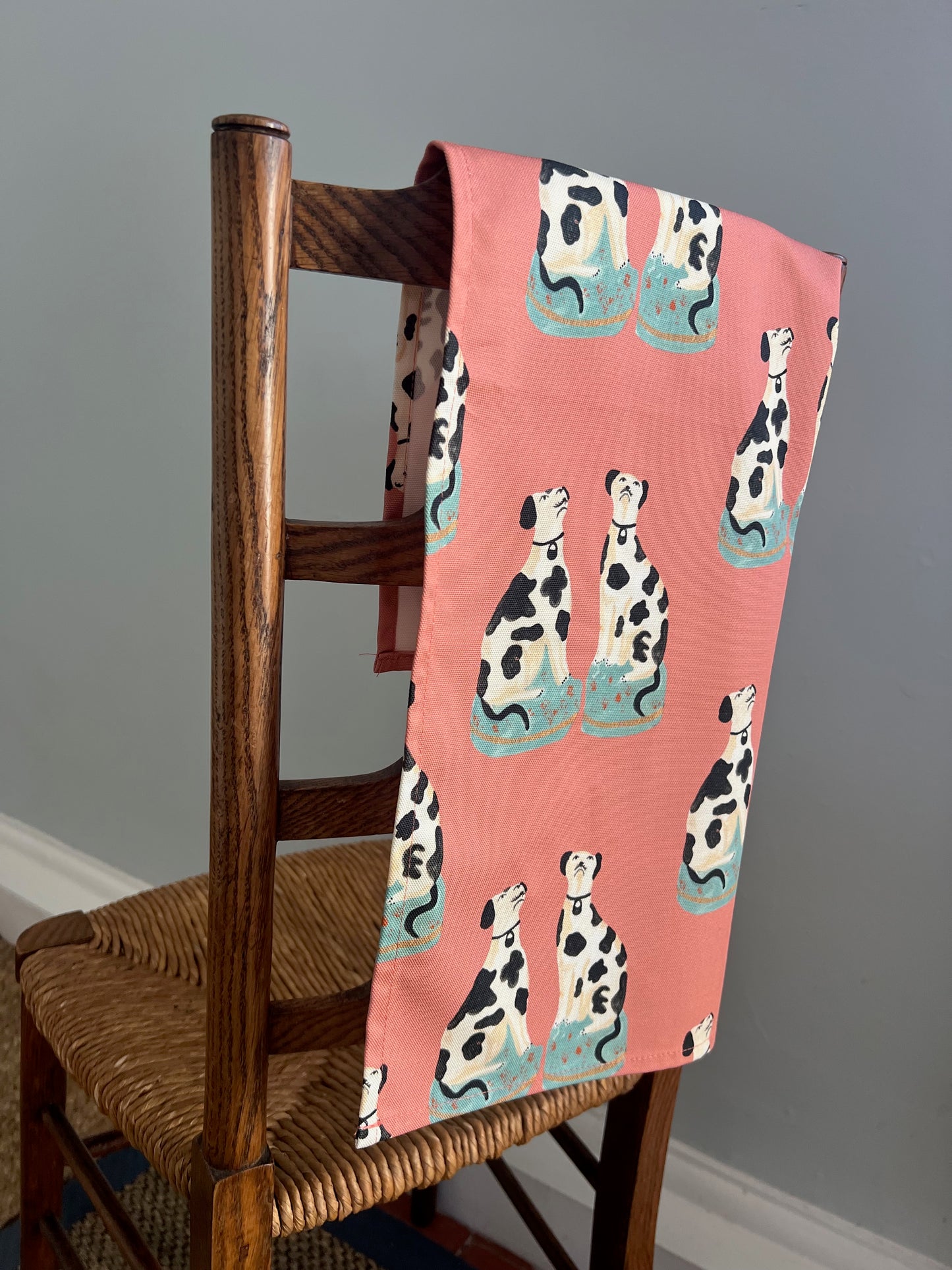 Staffordshire Dogs Tea Towel | Melanie Lewis Home