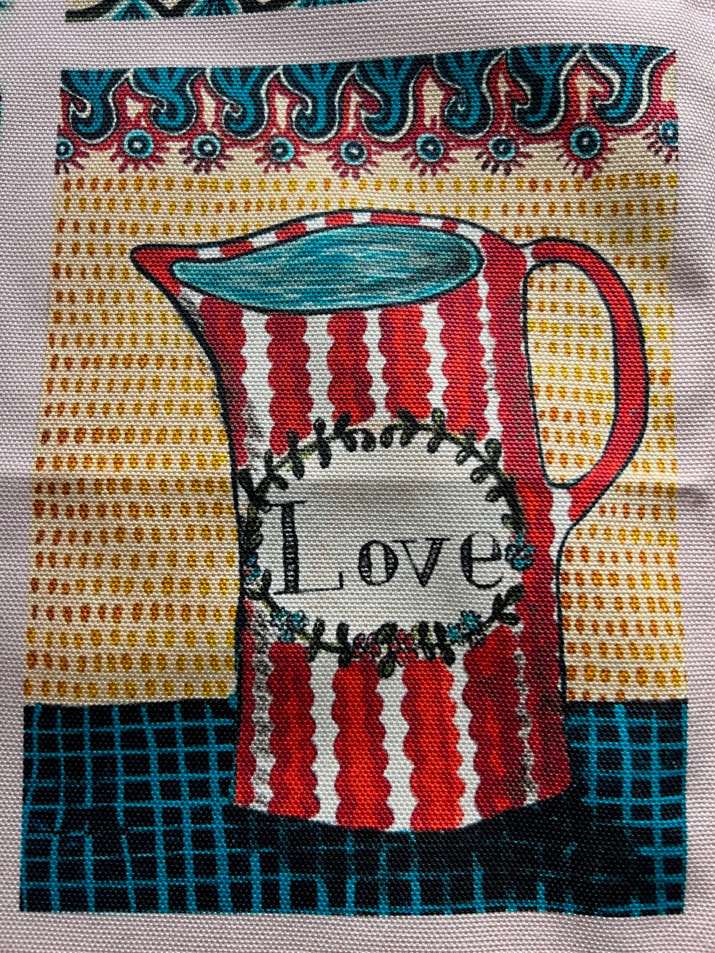 Personal Values Tea Towel