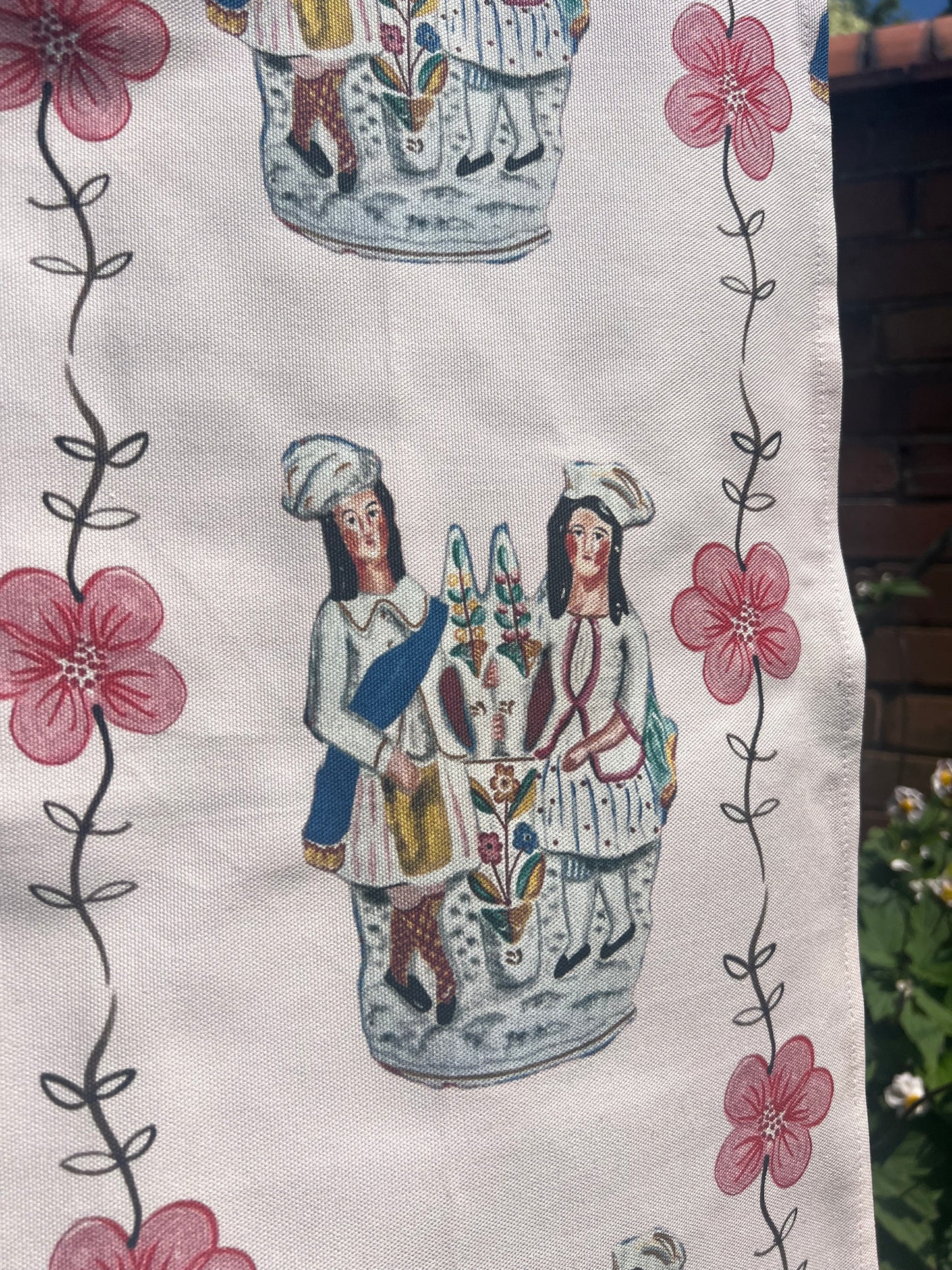 Staffordshire Couple Tea Towel