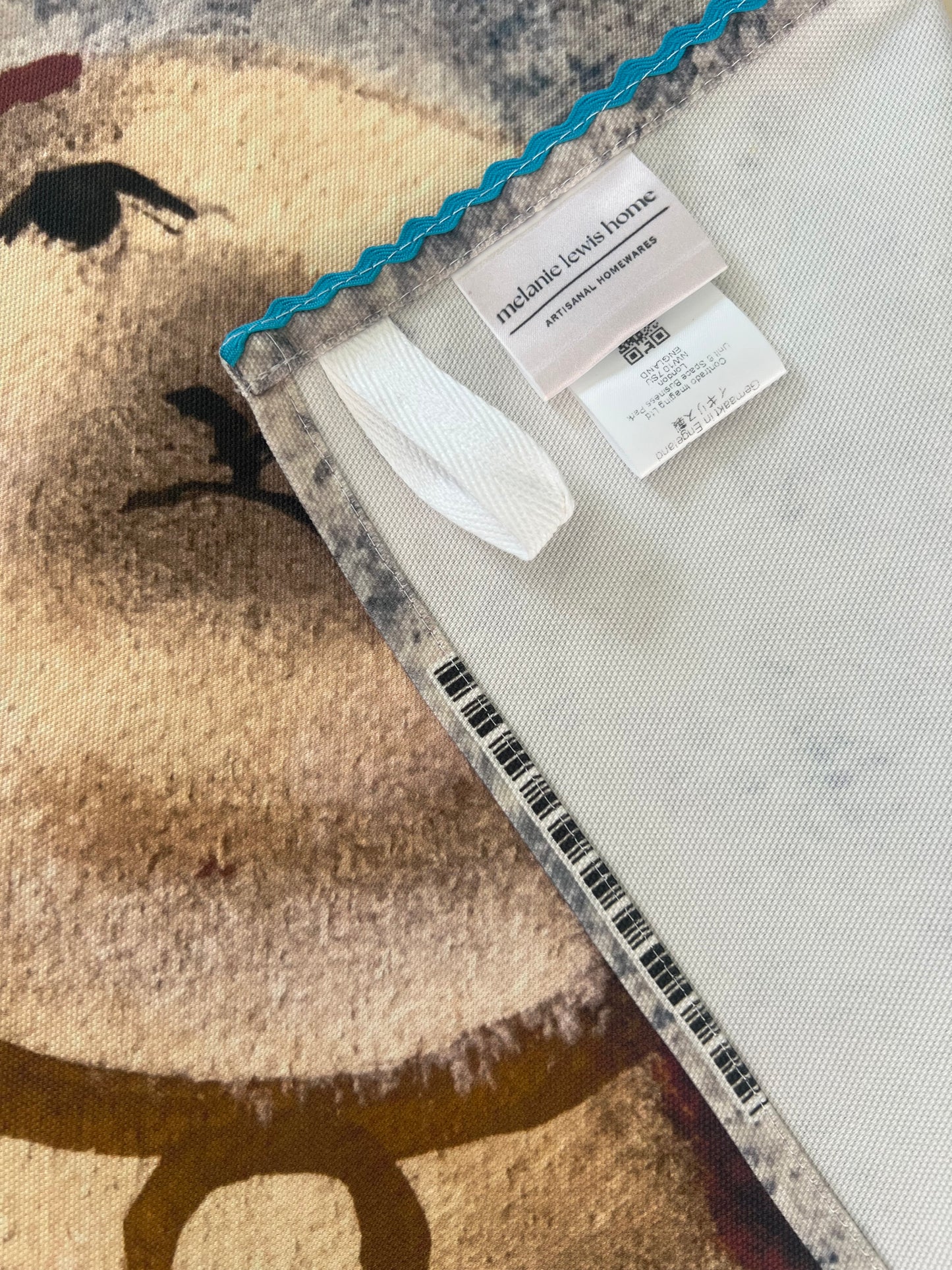 Staffordshire Wally Dog Tea Towel