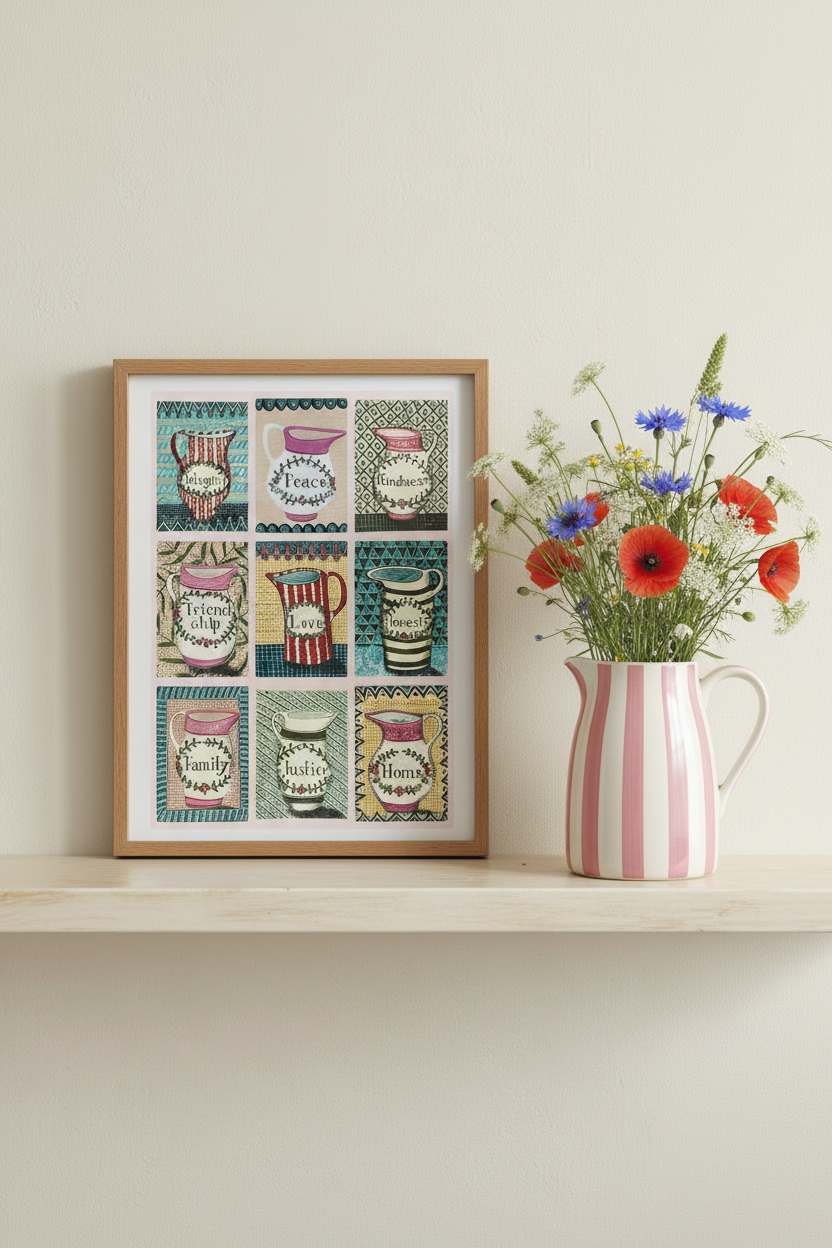 My Personal Values - Fine Art Giclee Print