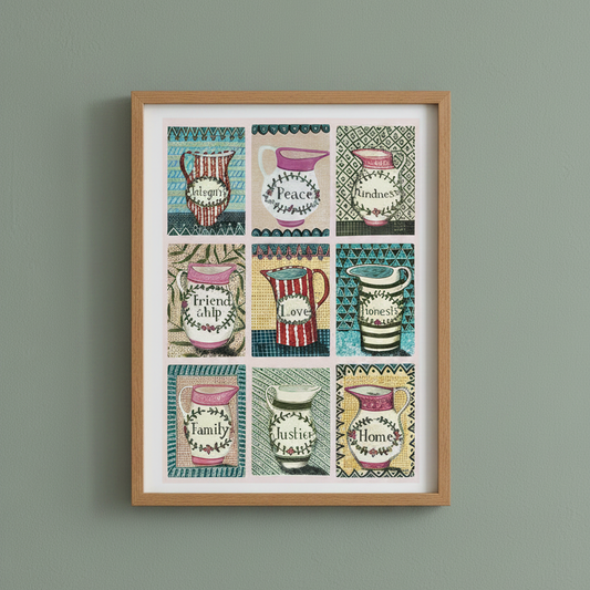 My Personal Values - Fine Art Giclee Print