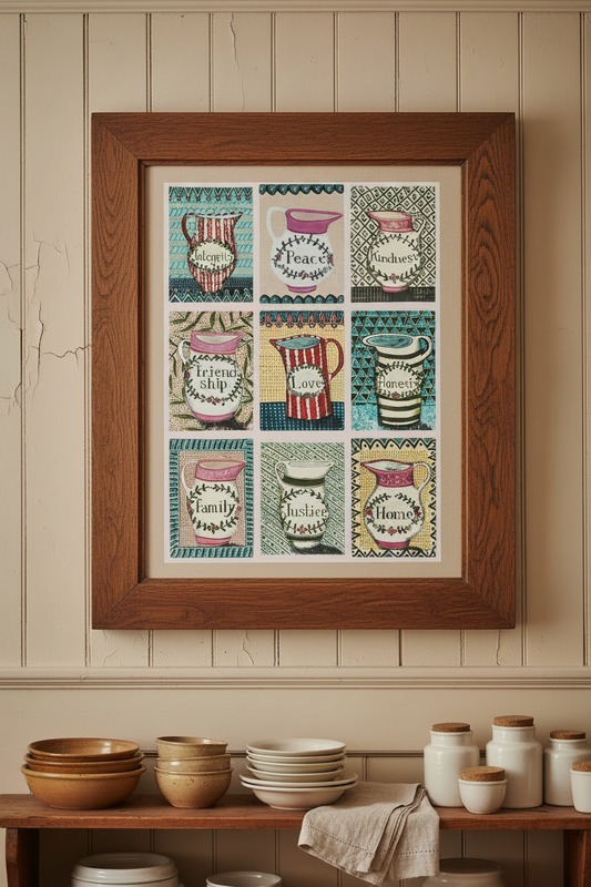 My Personal Values - Fine Art Poster