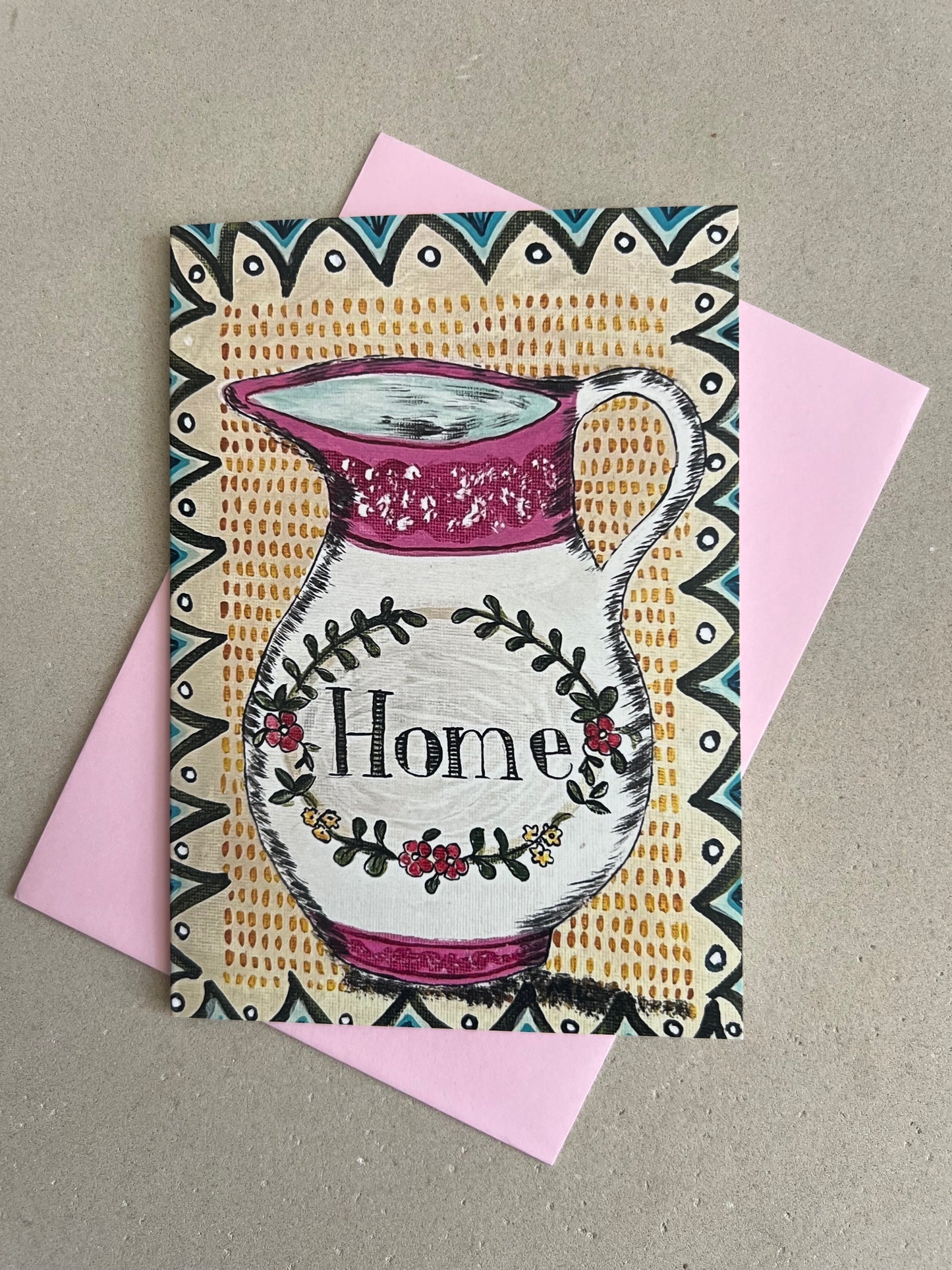 Home Greetings Card - Blank Inside