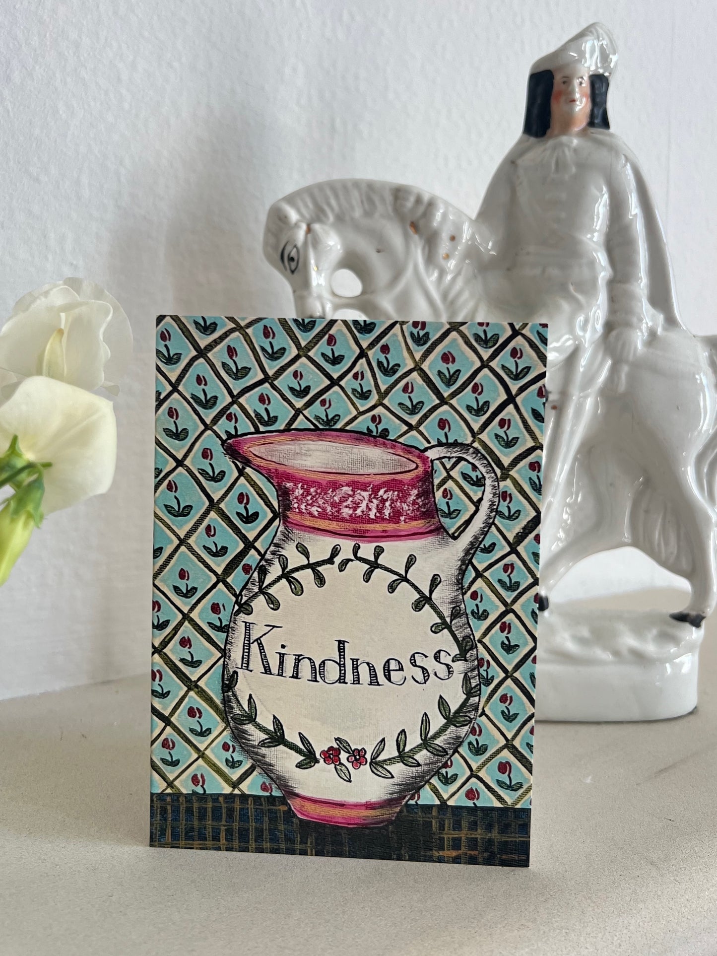 Kindness Greetings Card - Blank Inside
